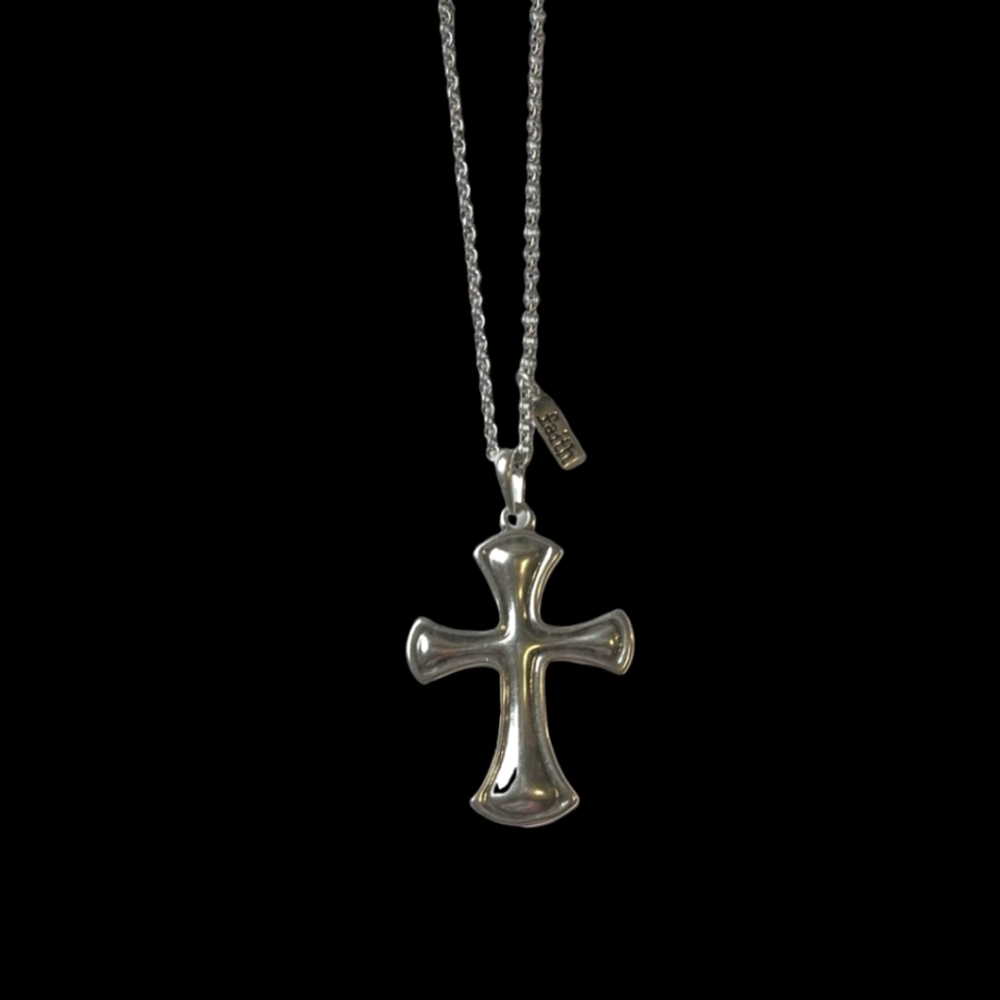 Halle Joy Faithful Cross Necklace